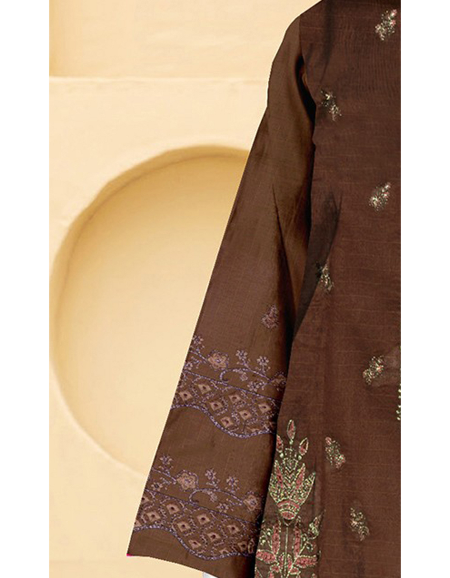 3-Piece Embroidered Lawn Suit