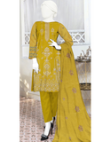 3-Piece Embroidered Lawn Suit